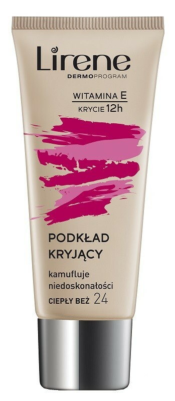 Lirene Fluid kryjący 24 Ciepły Beż