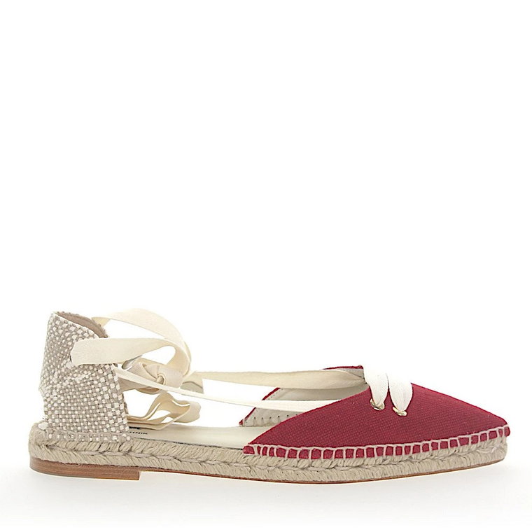 Manolo Flat Espadryle Tekstylne Castañer