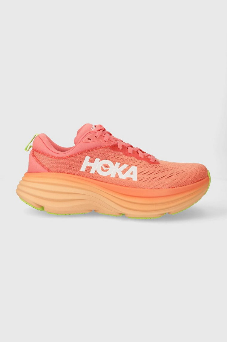 Hoka One One buty do biegania Bondi 8 kolor pomarańczowy 1127952