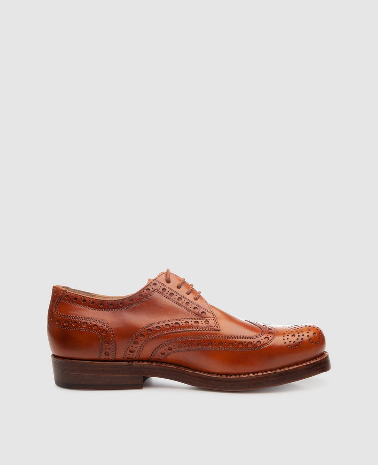 Heinrich Dinkelacker Buty biznesowe Derby RIO FULL-BROGUE TC