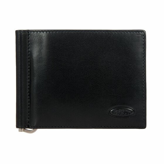 Bric's Monte Rosa Money Clip RFID Leather 11,5 cm nero