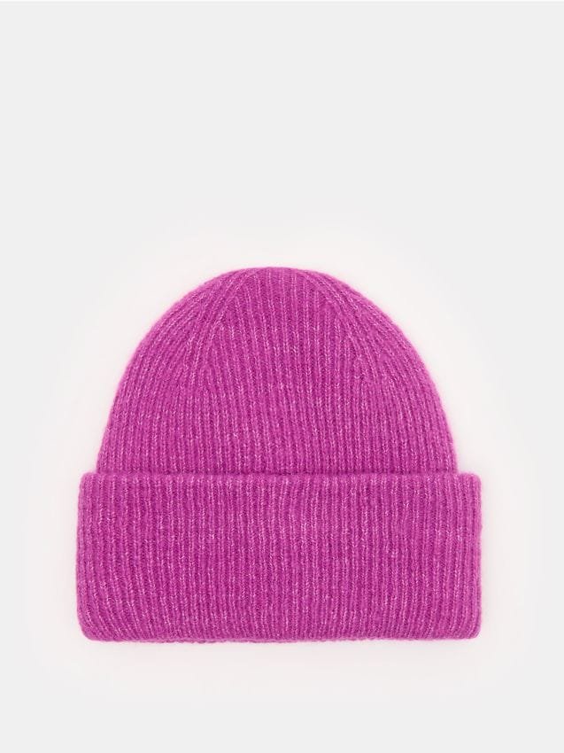 Mohito - Różowa czapka beanie - fioletowy