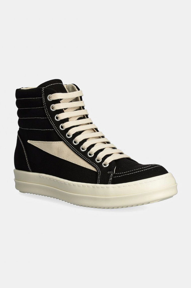 Rick Owens trampki Vintage damskie kolor czarny DS02D2810.DOLVS