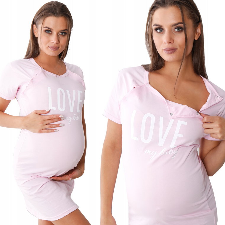 Koszula Ciążowa Do Karmienia Rozpinana Bawełna XL