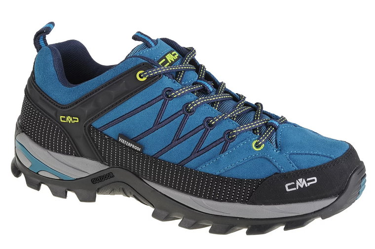 CMP Rigel Low 3Q13247-15MM, Męskie, Niebieskie, buty trekkingowe, skóra zamszowa, rozmiar: 39