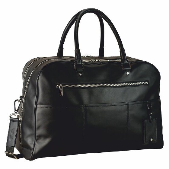 Leonhard Heyden Montreal Torba podróżna Weekender Skórzany 52 cm schwarz