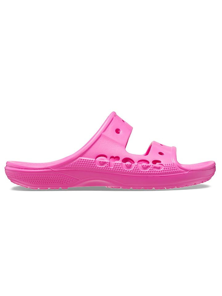 Crocs Klapki "Baya" w kolorze różowym