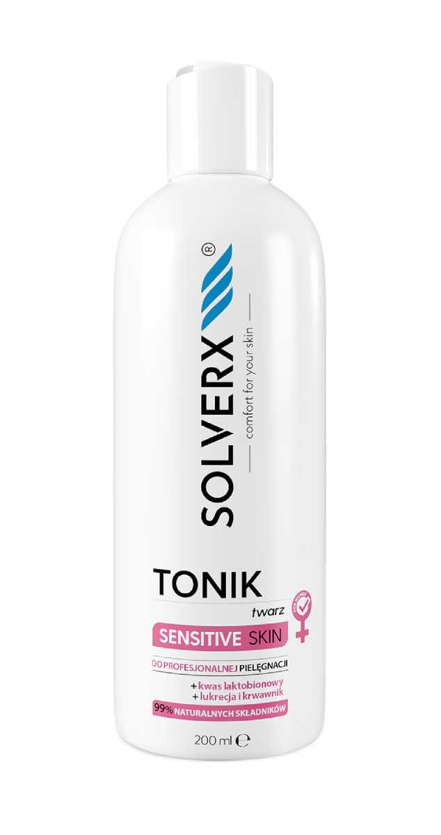 Solverx Sensitive Skin - Tonik do twarzy 200ml