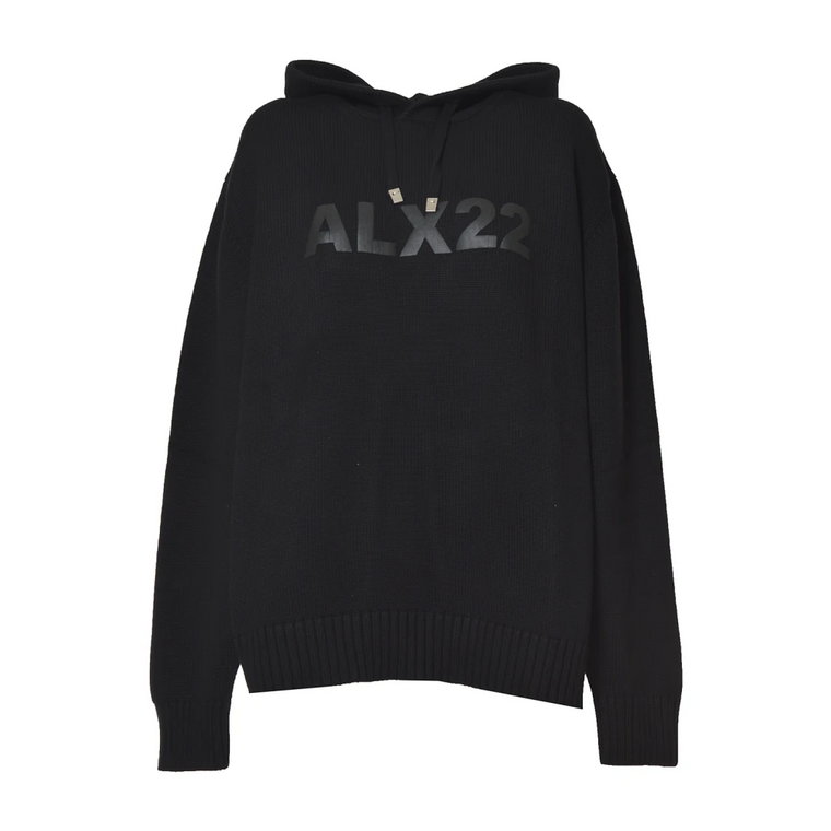 Czarny bawełniany sweter 1017 Alyx 9SM