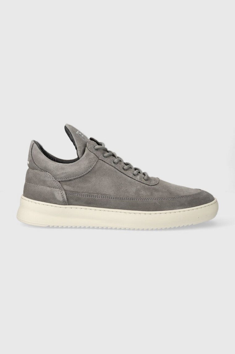 Filling Pieces sneakersy zamszowe Low Top Suede kolor szary 10122791002