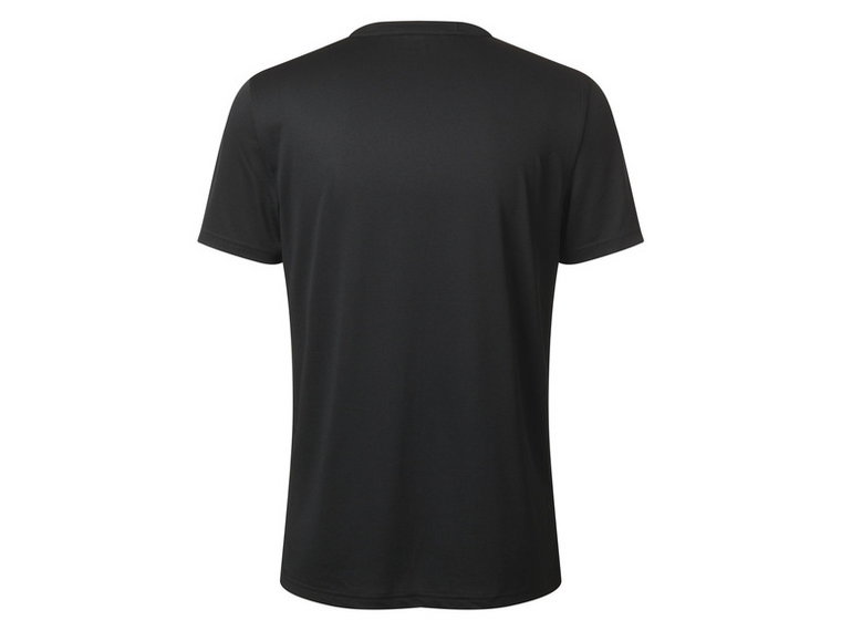 CRIVIT T-shirt funkcyjny męski z technologią chłodzenia (S (44/46), Czarny)