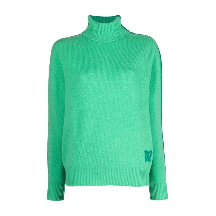 Zielone Swetry z Obcasem 4,5 cm Dsquared2