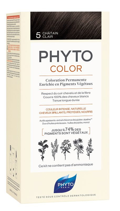 Phyto Phytocolor Farba do włosów, 5 Jasny Kasztan