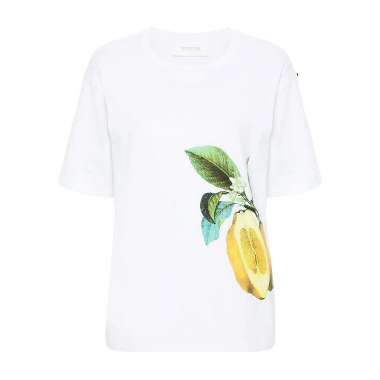 T-shirty i Pola z nadrukiem owoców Sportmax