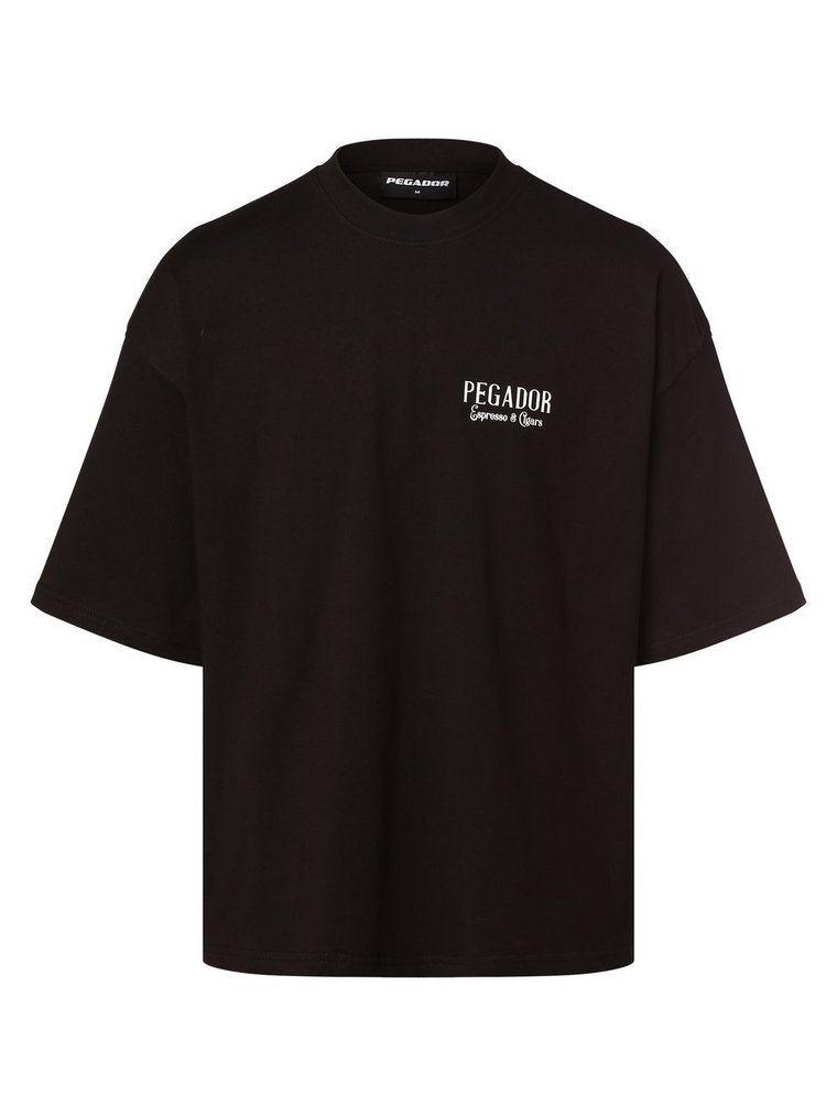PEGADOR - T-shirt męski  Racoon, czarny