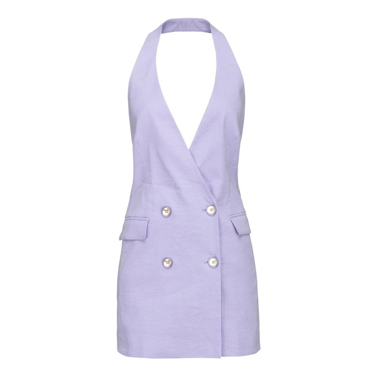 Giocondo Gilet Lungo Lino Stretch Pinko