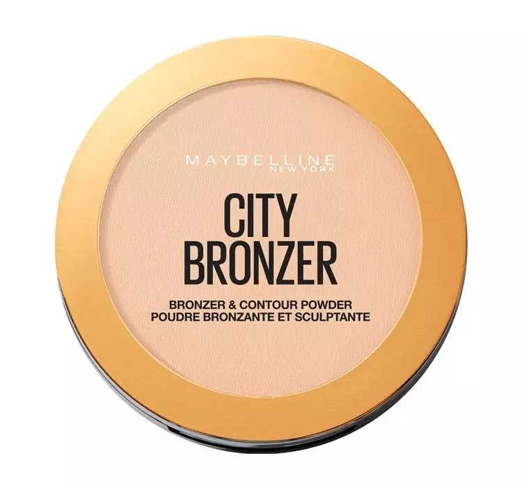 MAYBELLINE CITY BRONZER PUDER BRĄZUJĄCY 100 LIGHT COOL 8G