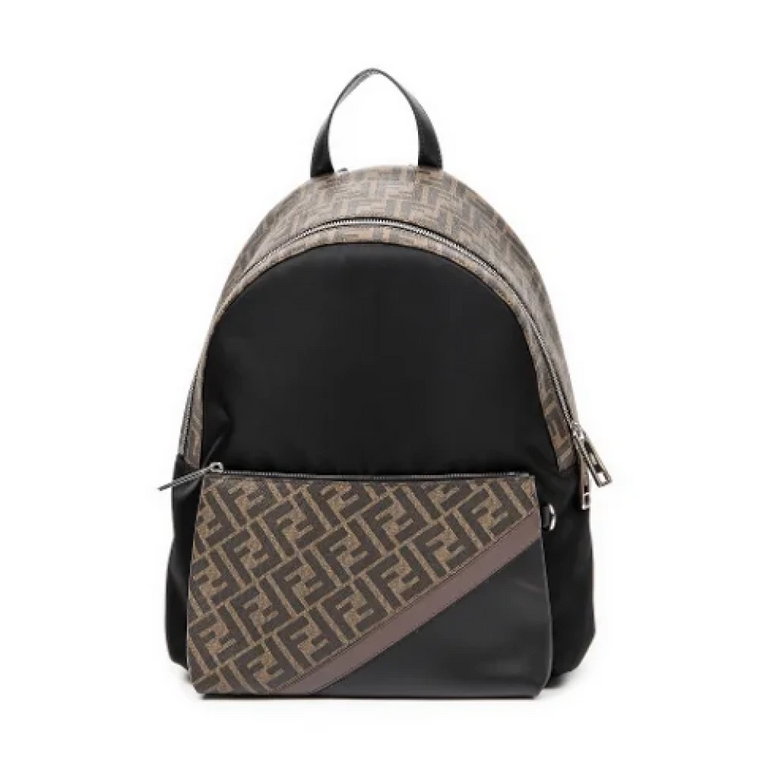 Pre-owned Canvas backpacks Fendi Vintage