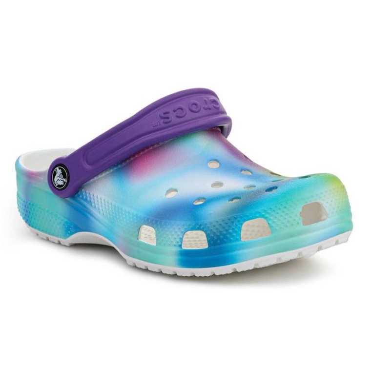 Klapki Crocs Classic Solarized Kids Clog 207587-94S wielokolorowe