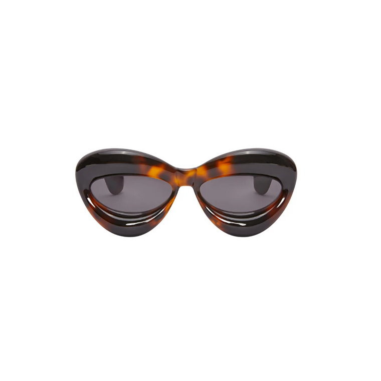 Brązowe Okulary Przeciwsłoneczne Ss23 dla Kobiet - Stylowe i Funkcjonalne Loewe