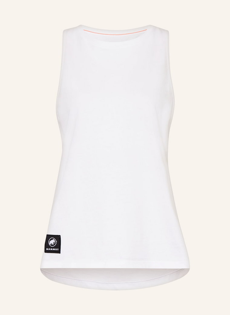 Mammut Tank Top Massone weiss