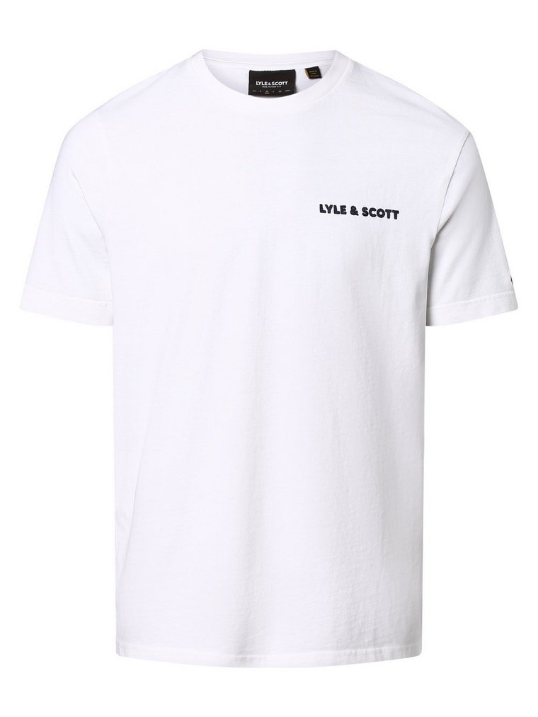 Lyle & Scott - T-shirt męski, biały
