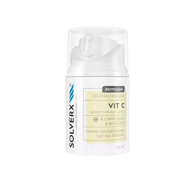 SOLVERX DERMOPEEL VIT - C DERMOMASKA DO TWARZY 50ML