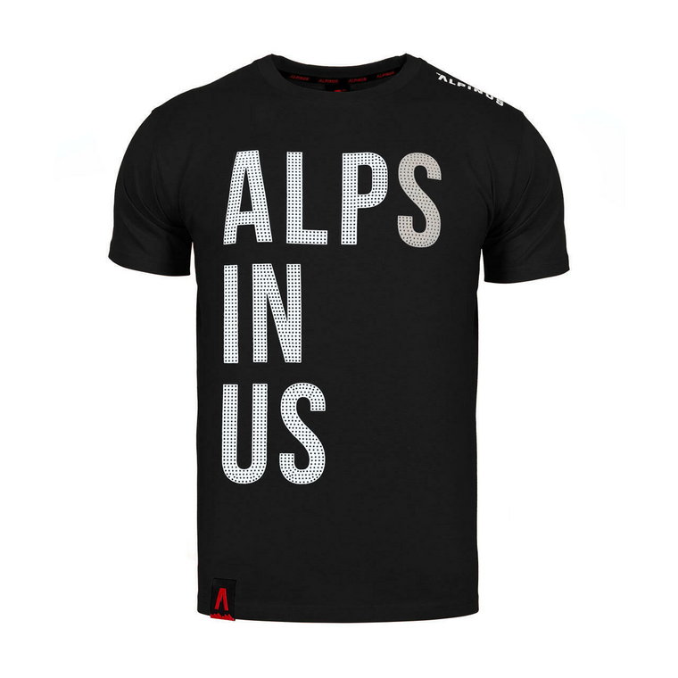 Koszulka trekkingowa męska Alpinus Alps In Us czarna