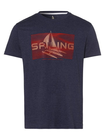 Andrew James Sailing - T-shirt męski, niebieski