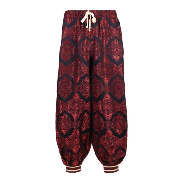 Pre-owned Silk bottoms Gucci Vintage