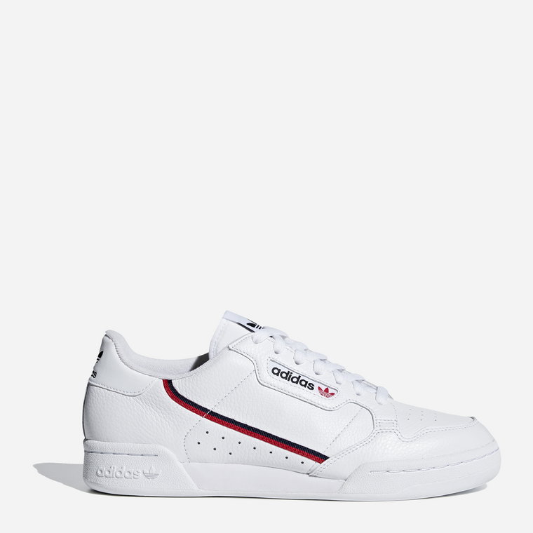 Tenisówki męskie z eko skóry do kostki Adidas Originals Continental 80 G27706 44 (UK 9.5) Białe (4060516415831). Trampki męskie