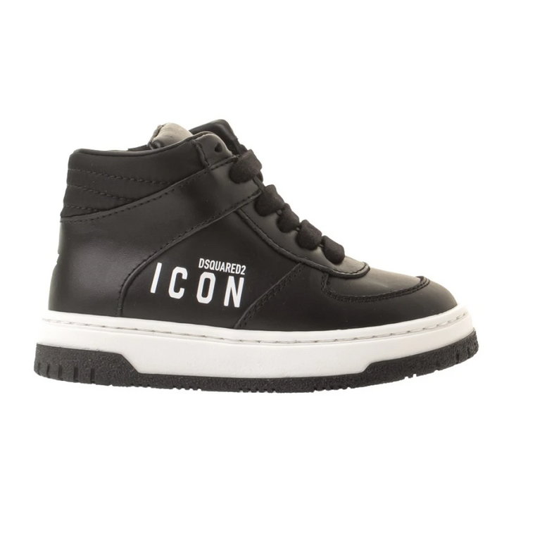 Buty High Top, Klasyczny Styl Dsquared2