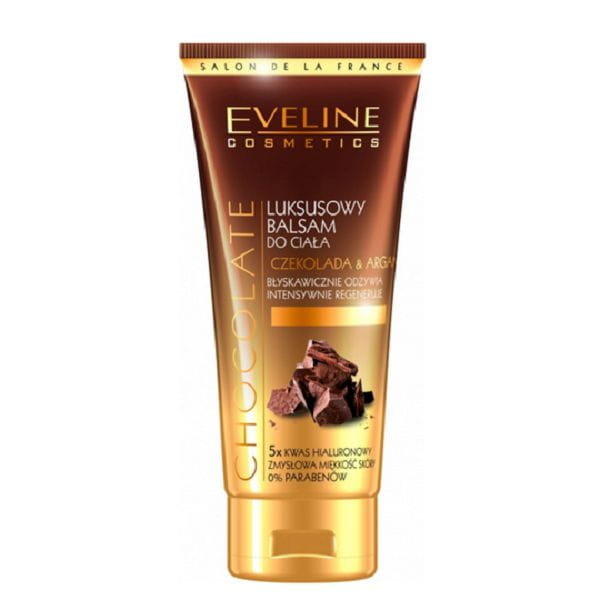 Eveline Cosmetics Chocolate luksusowy balsam do ciała Czekolada&amp;Argan 200ml