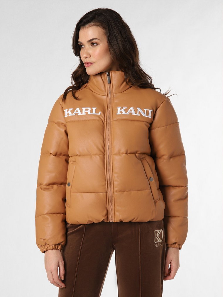 Karl Kani - Damska kurtka pikowana, brązowy