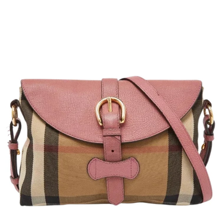 Pre-owned Fabric shoulder-bags Burberry Vintage