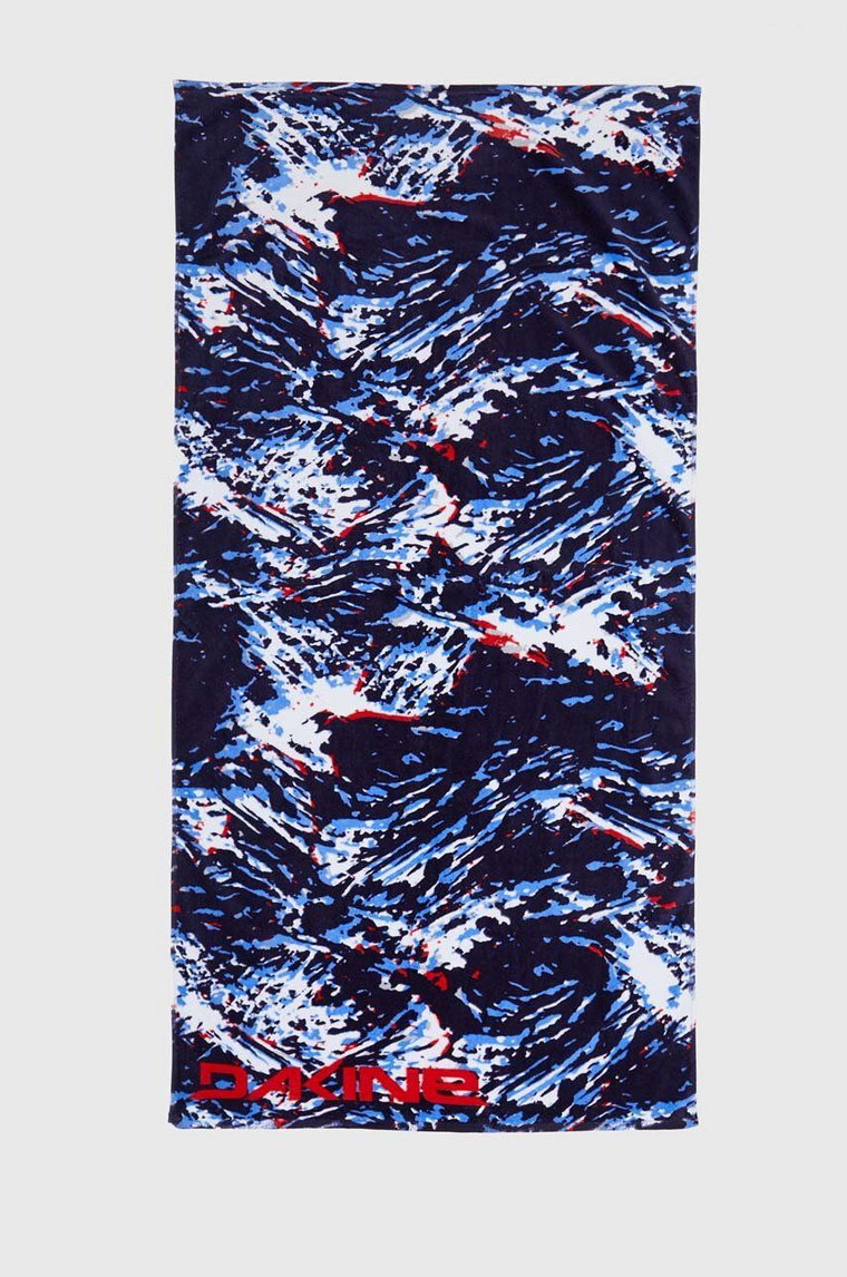 Dakine ręcznik bawełniany TERRY BEACH TOWEL 86 x 160 cm kolor granatowy 10003712