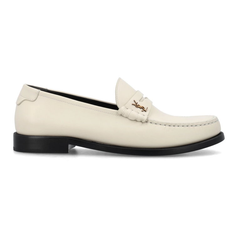 Zamknięte Loafersy z Perłą Aw23 Saint Laurent