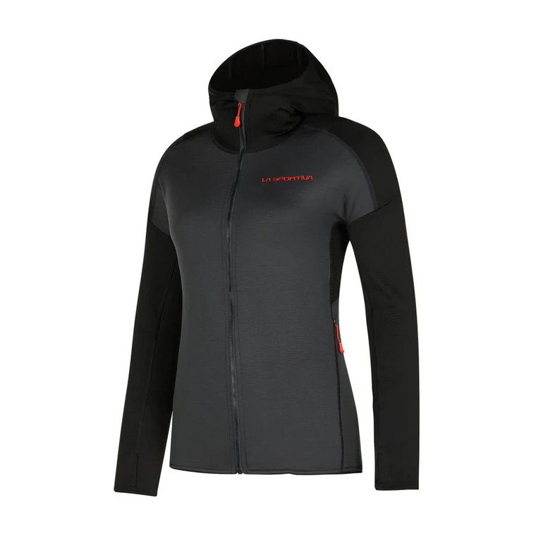 Carbon/Cherry Tomato Upendo Hoody La Sportiva