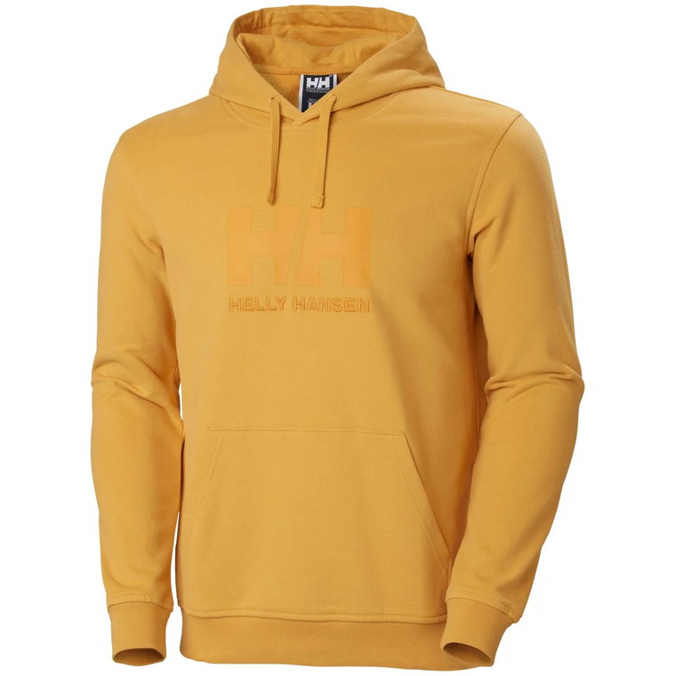 Helly Hansen Logo Hoodie 33977-364, Męskie, Żółte, bluzy, bawełna, rozmiar: L