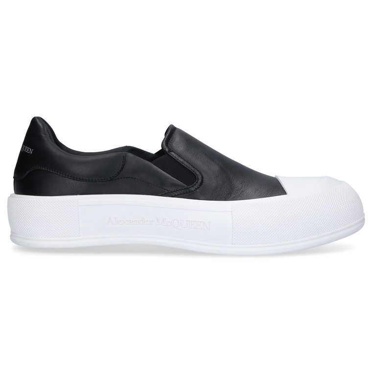 Alexander McQueen Trampki niskie DECK SKATE PLIMSOLL skóra cielęca