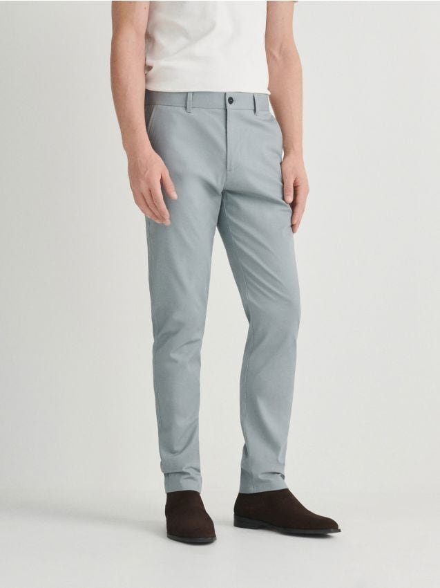 Reserved - Spodnie chino slim fit - Inny