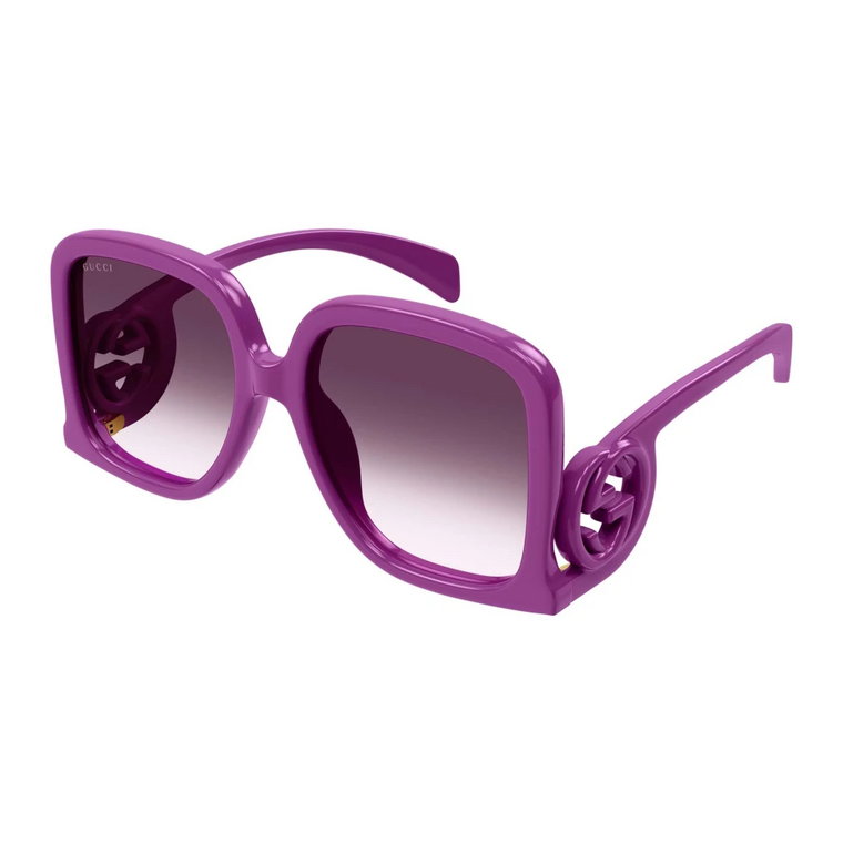 Fioletowo-Różowe Okulary Przeciwsłoneczne Gg1326S Gucci