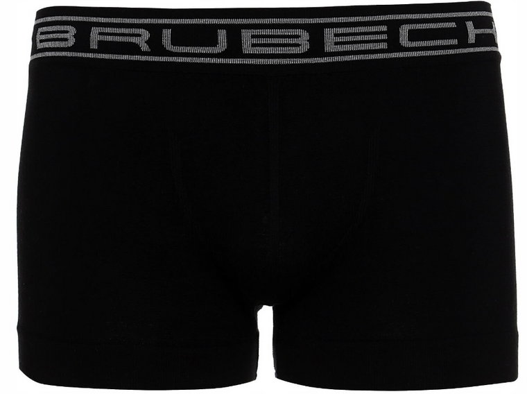 Bokserki Bawełniane Brubeck Bezszwowe Shortbox BX1005M Czarny XL