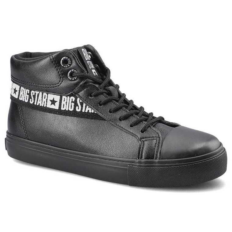 Czarne Sneakersy Big Star Damskie Stylowe Buty