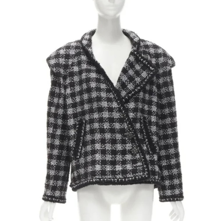 Pre-owned Wool outerwear Chanel Vintage