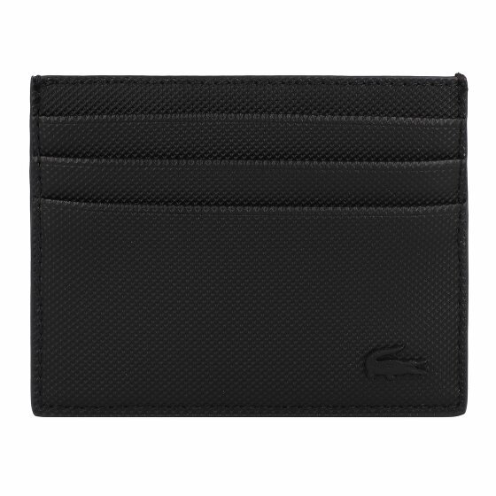 Lacoste Men S Classic Etui na karty kredytowe Ochrona RFID 10.5 cm noir