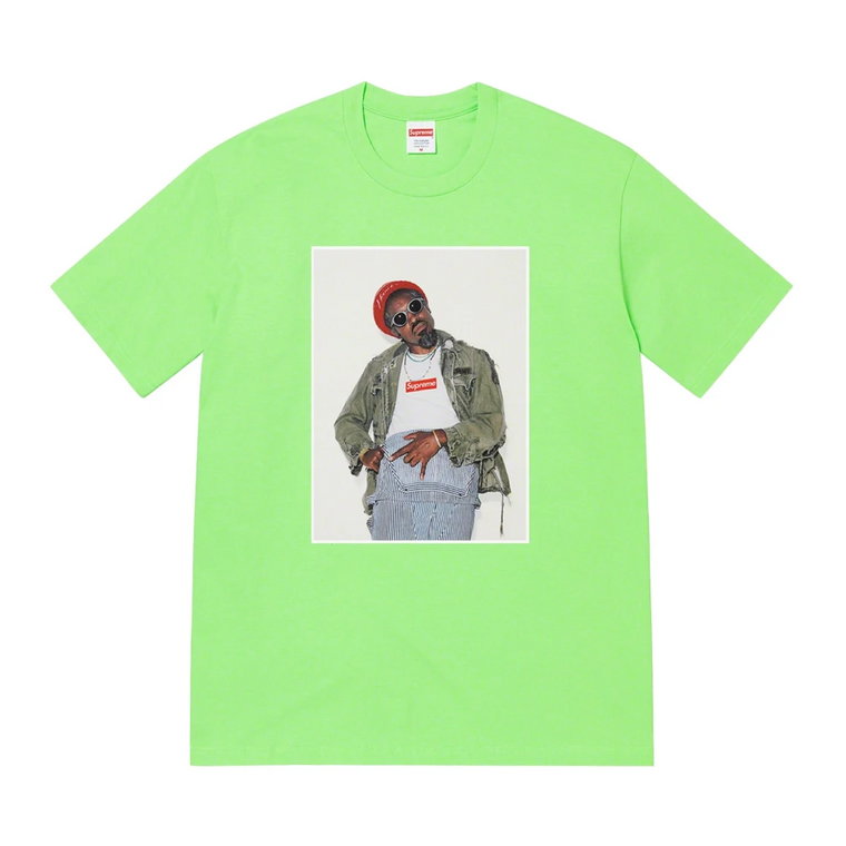 Limitowana edycja André 3000 Tee Lime Supreme