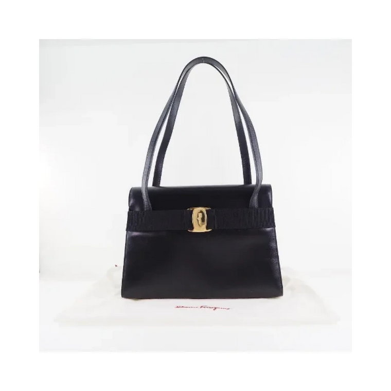 Pre-owned Leather shoulder-bags Salvatore Ferragamo Pre-owned
