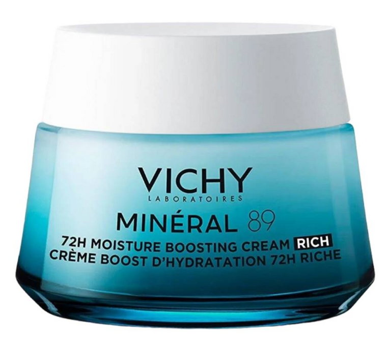 Vichy Mineral 89 Bogaty krem nawilżająco-odbudowujący 72H