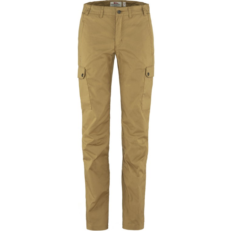 Damskie spodnie trekkingowe Fjallraven Stina Trousers Regular buckwheat brown  - 36